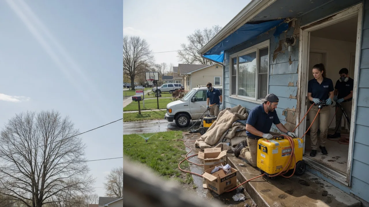 Basement Flood Cleanup in Rio Vista, TX near me